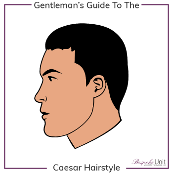 What Is A Caesar Hairstyle Graphic