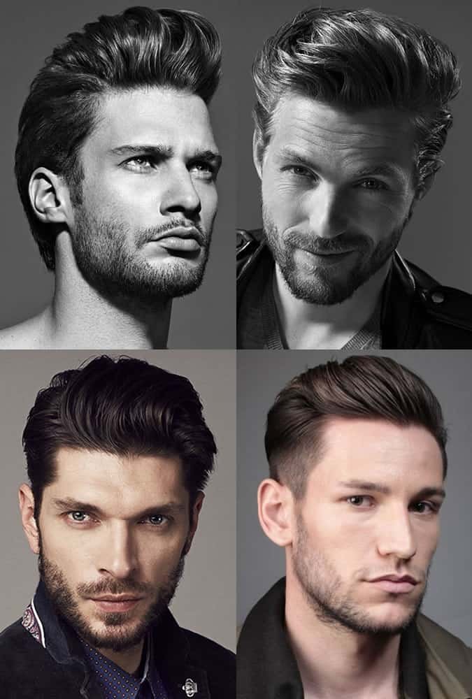 تسريحات "البومبادور" (Pompadour) للرجال