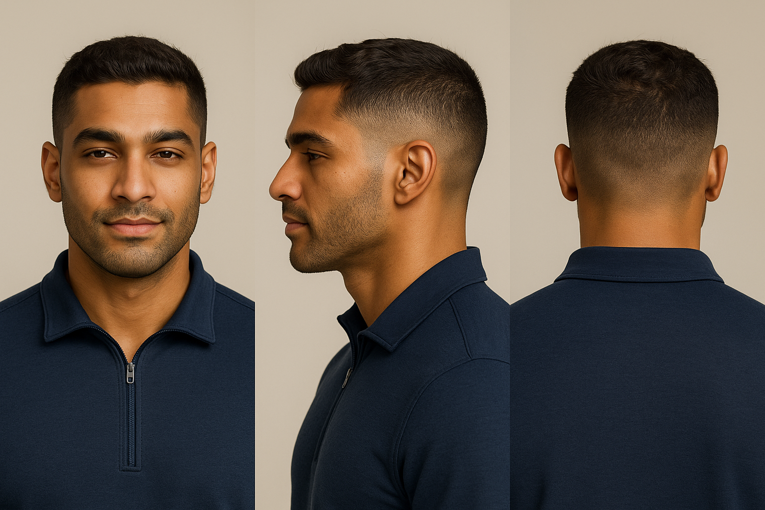 قصة "كرو كات" مع تدرج عالٍ (High Fade) - نمط 571_7105