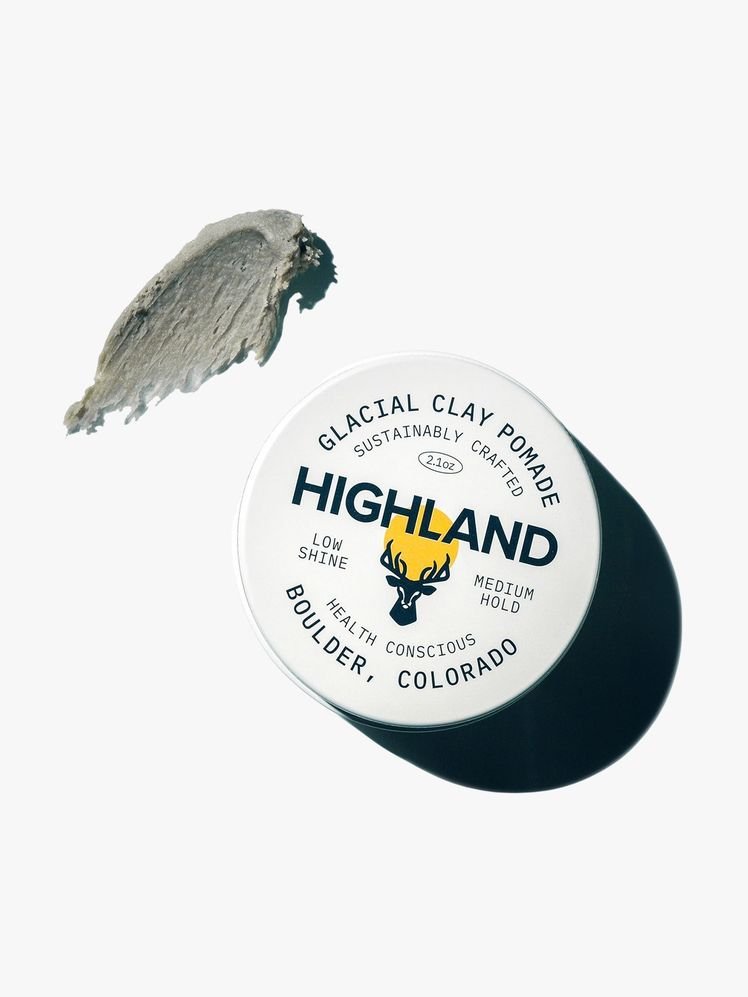 بوماد طيني للشعر (Glacial Hair Clay Pomade)