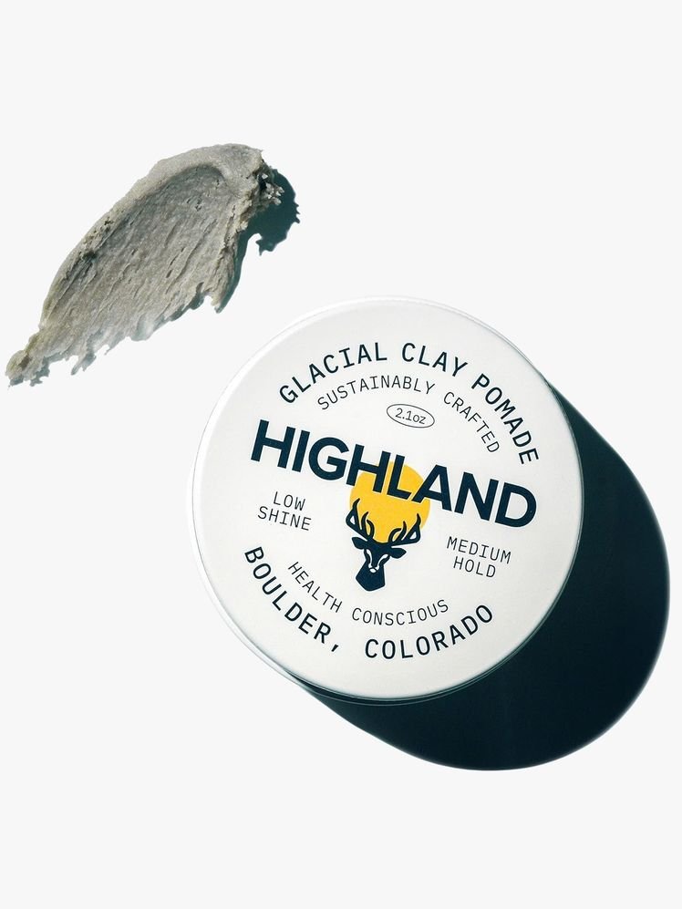 بوماد طين الشعر الجليدي (Glacial)
