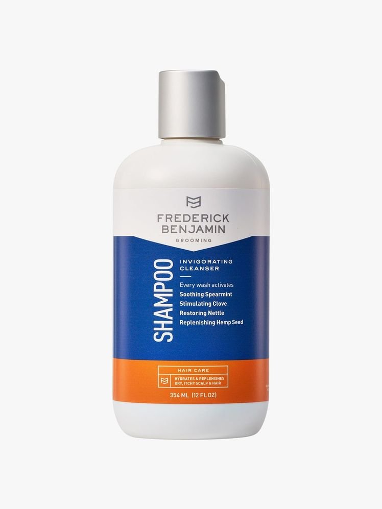 Frederick Benjamin invigorating shampoo for curly hair