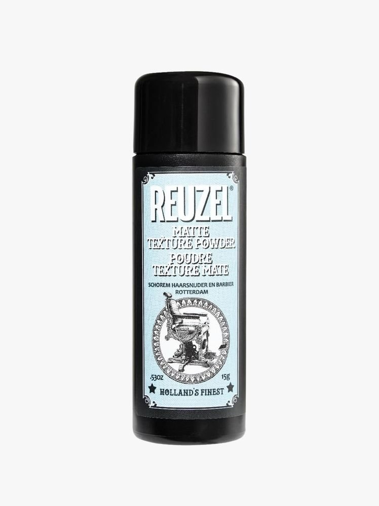 Hair product on a flat background.