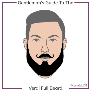 وحدة مخصصة لرسم اللحية الكاملة من Verdi